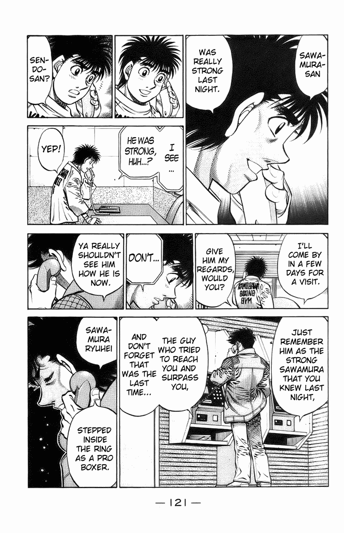 Hajime no Ippo Chapter 699 — page 17