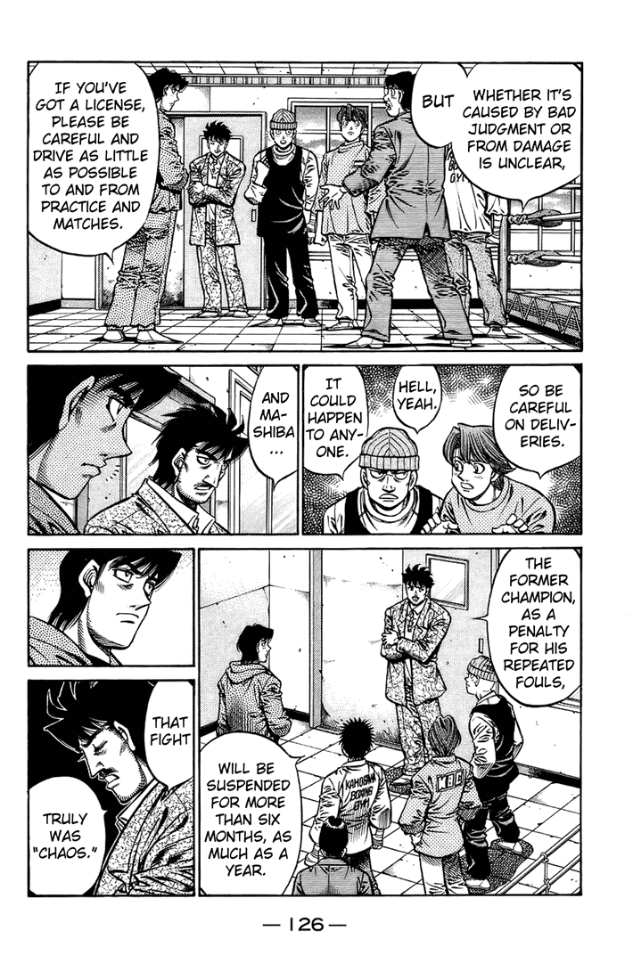 Hajime no Ippo Chapter 700 — page 3