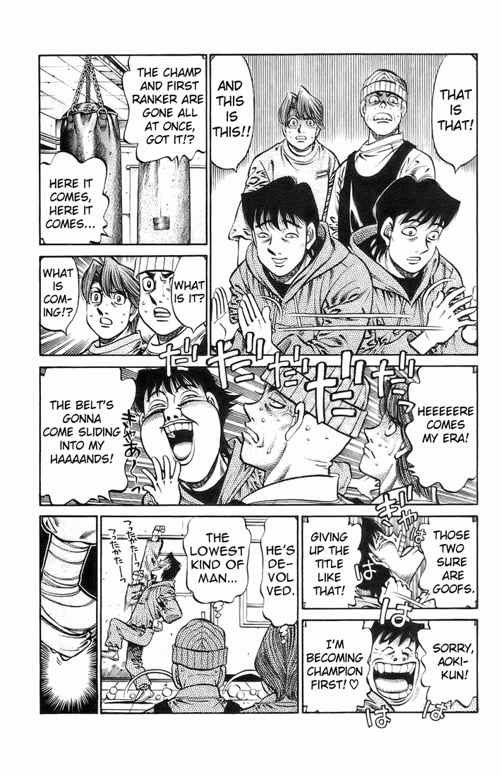 Hajime no Ippo Chapter 700 — page 8