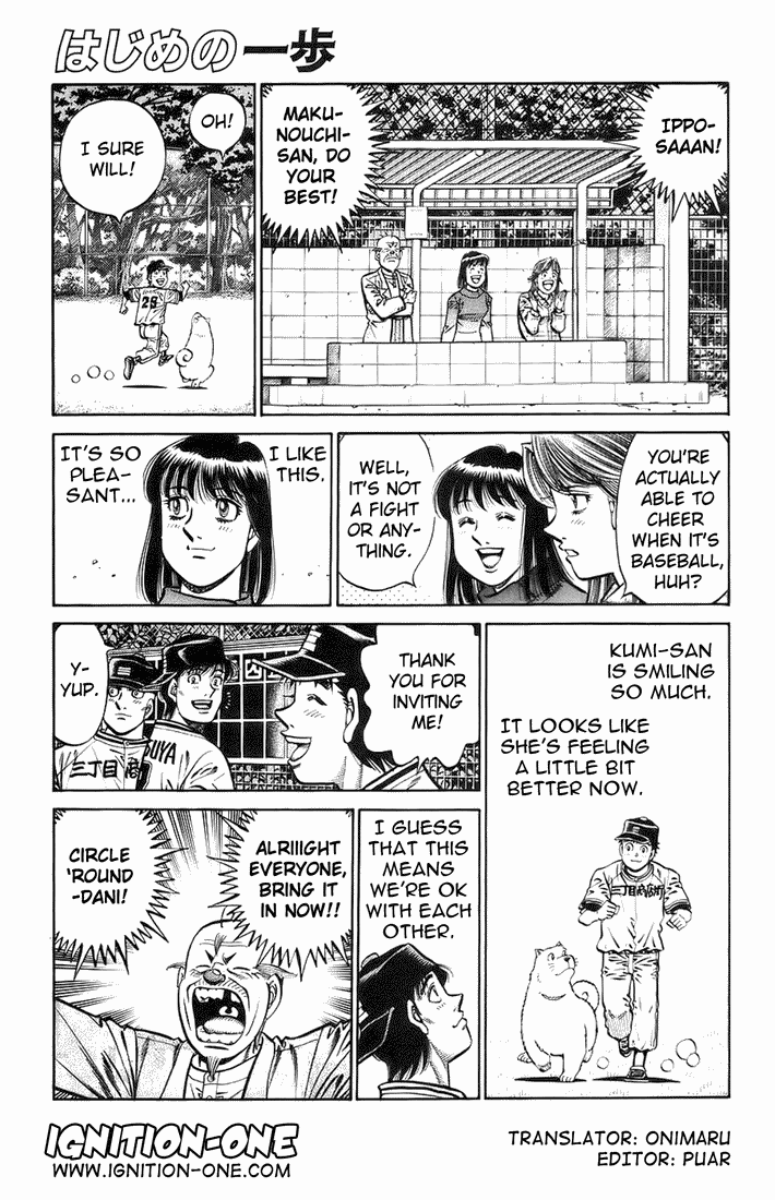 Hajime no Ippo Chapter 701 — page 1