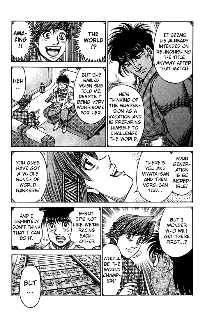 Hajime no Ippo Chapter 705 — page 3