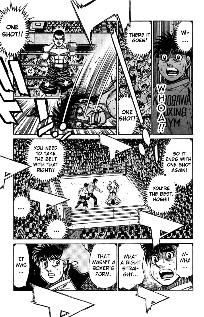 Hajime no Ippo Chapter 705 — page 15