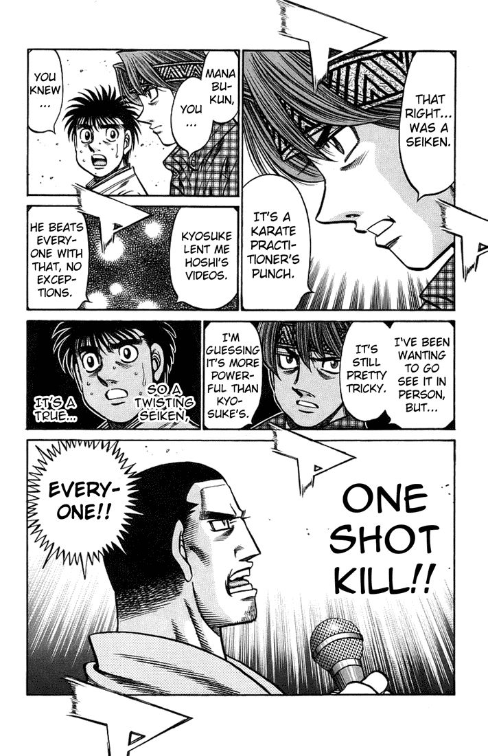 Hajime no Ippo Chapter 705 — page 16