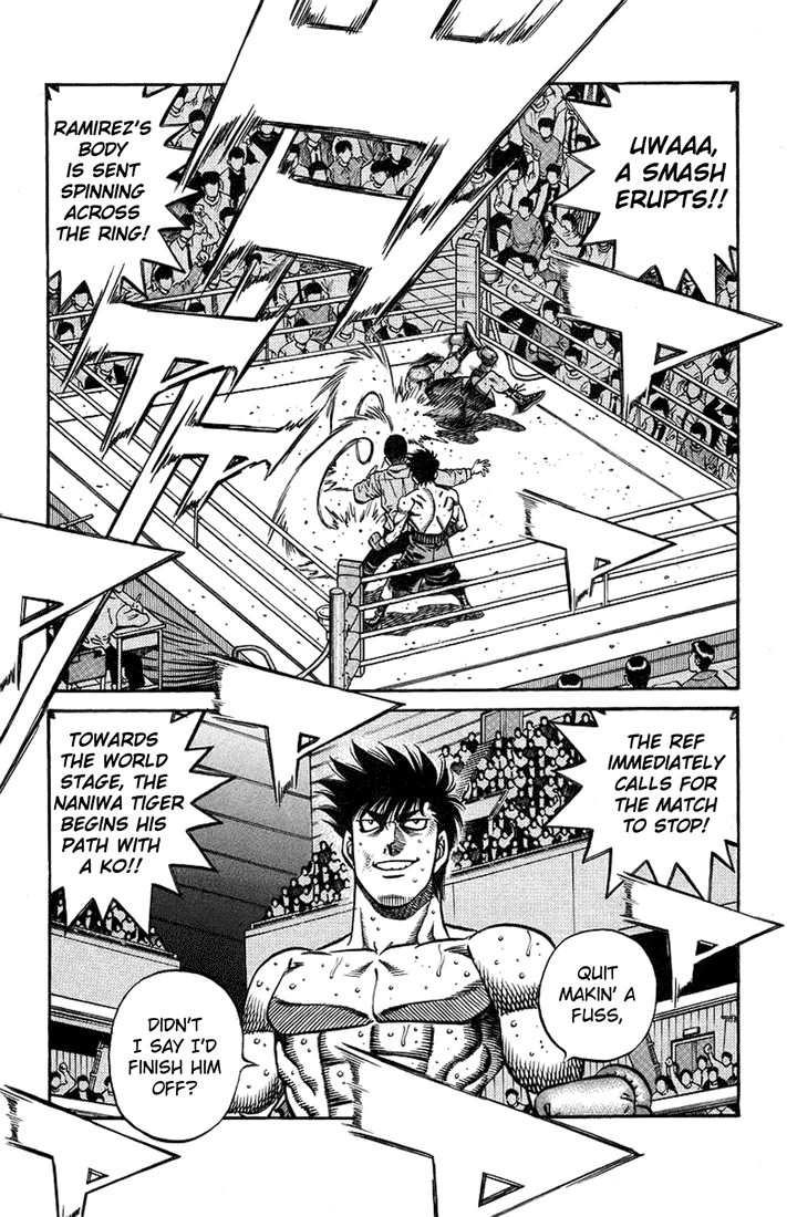 Hajime no Ippo Chapter 706 — page 7