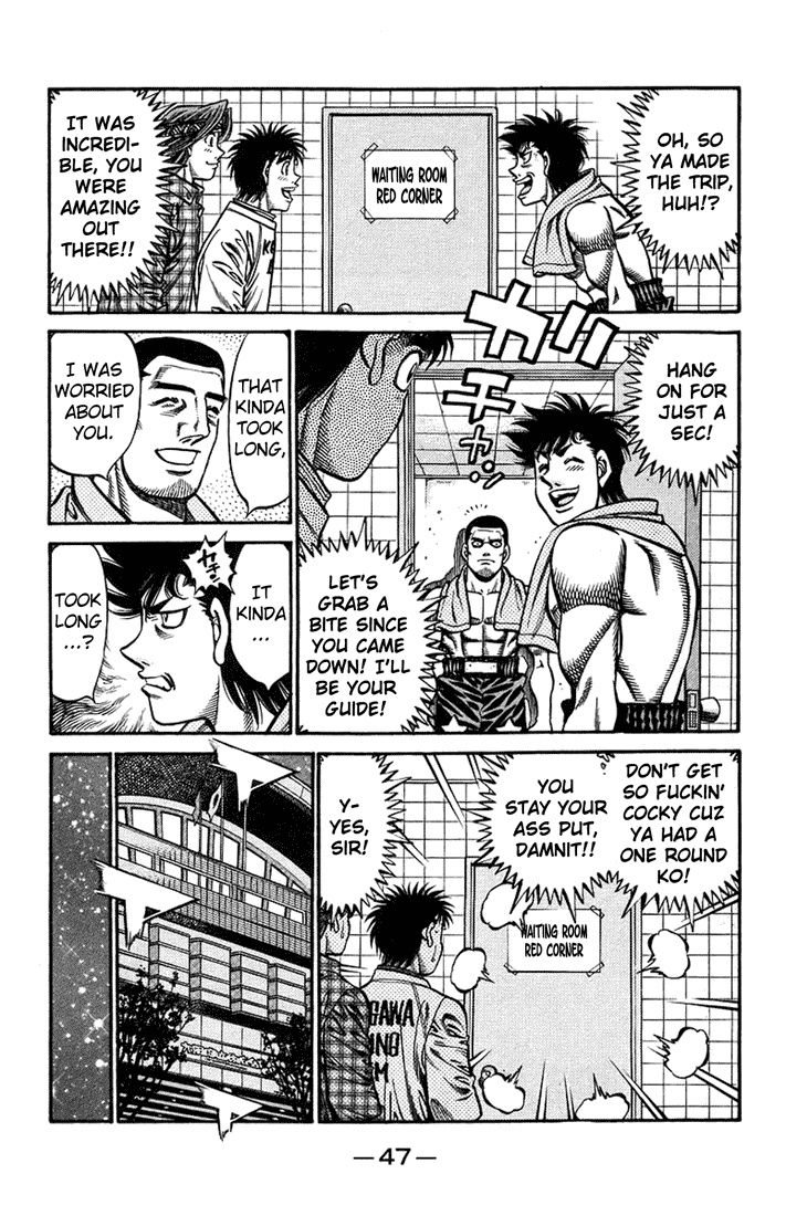Hajime no Ippo Chapter 706 — page 9