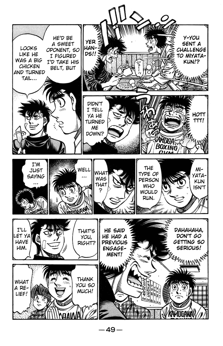 Hajime no Ippo Chapter 706 — page 11