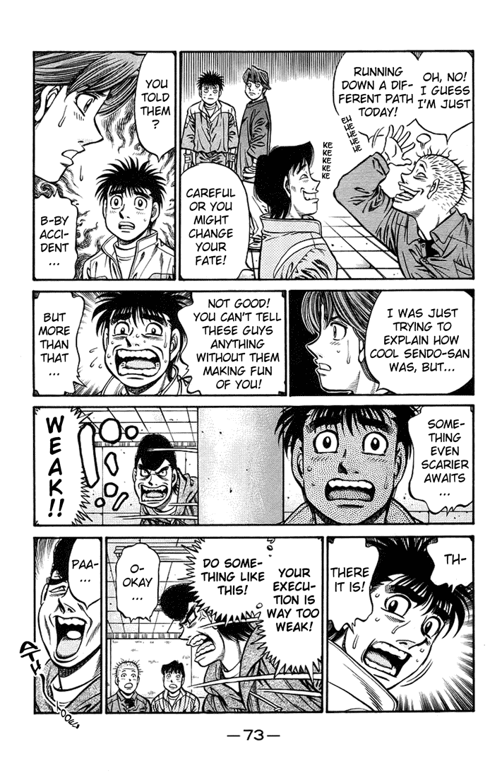 Hajime no Ippo Chapter 707 — page 17