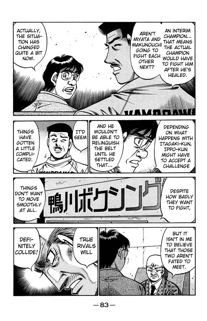Hajime no Ippo Chapter 708 — page 9