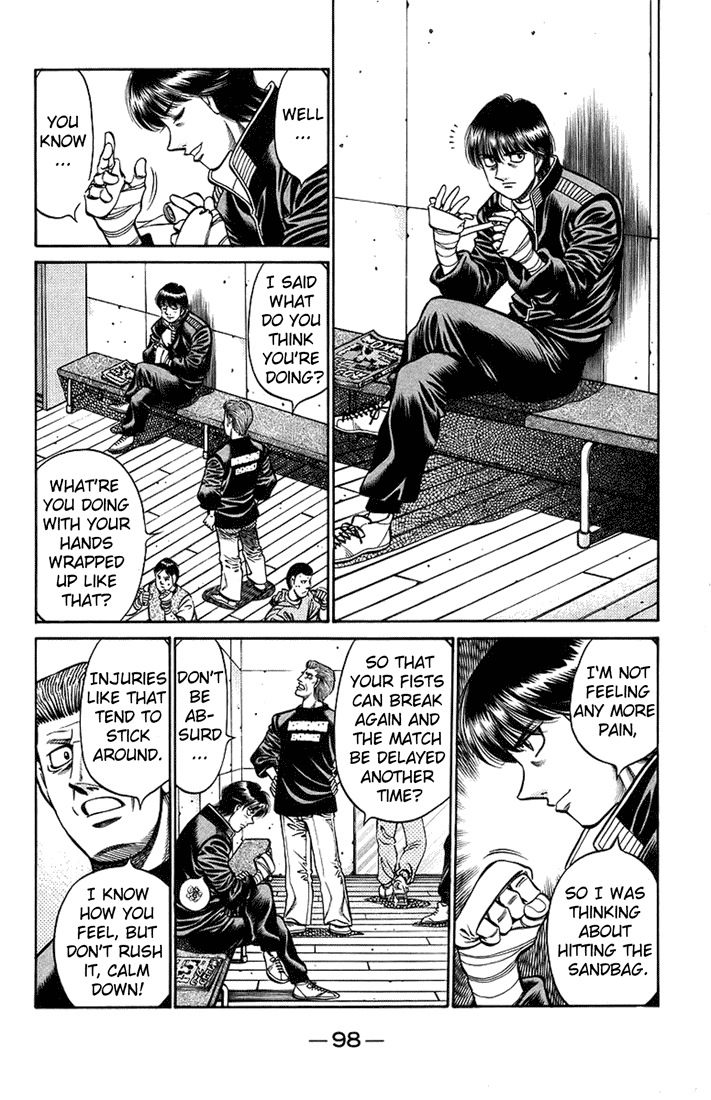 Hajime no Ippo Chapter 709 — page 6