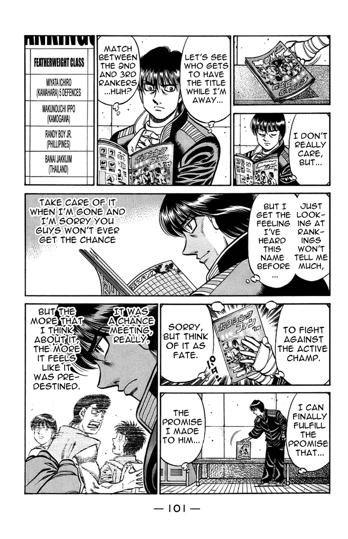 Hajime no Ippo Chapter 709 — page 9