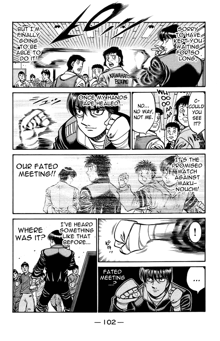 Hajime no Ippo Chapter 709 — page 10