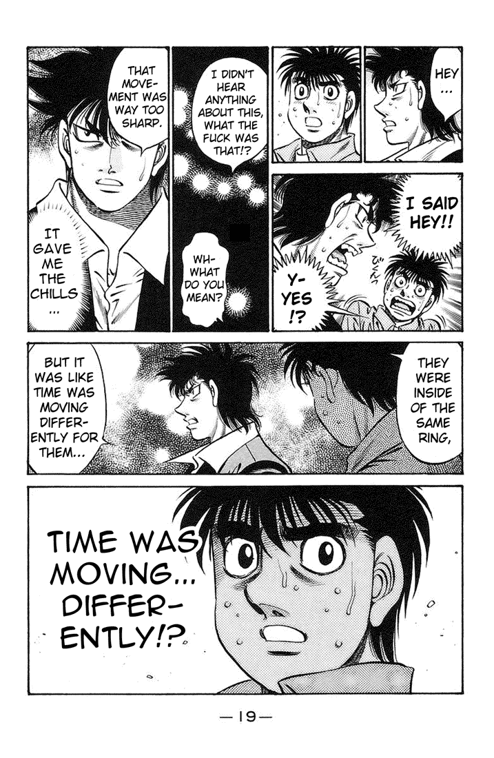 Hajime no Ippo Chapter 714 — page 15