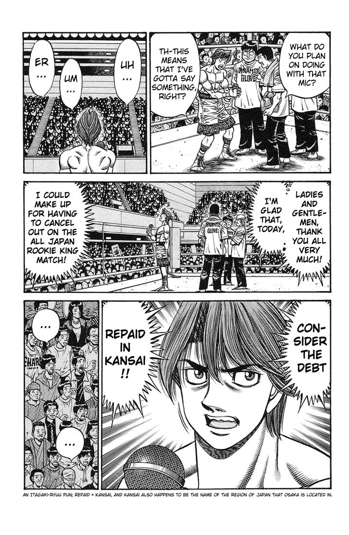 Hajime no Ippo Chapter 717 — page 16