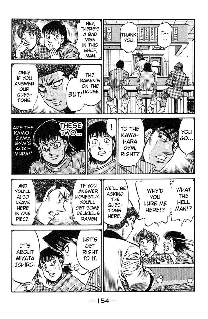Hajime no Ippo Chapter 722 — page 12