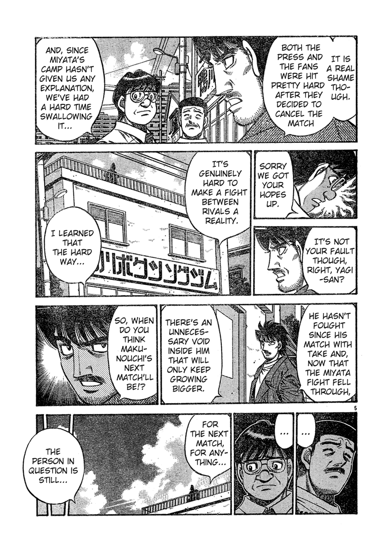 Hajime no Ippo Chapter 724 — page 5