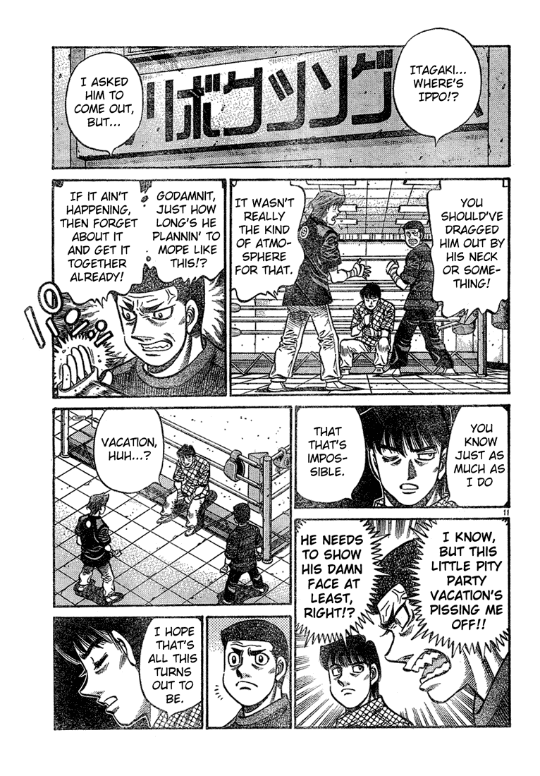 Hajime no Ippo Chapter 724 — page 11