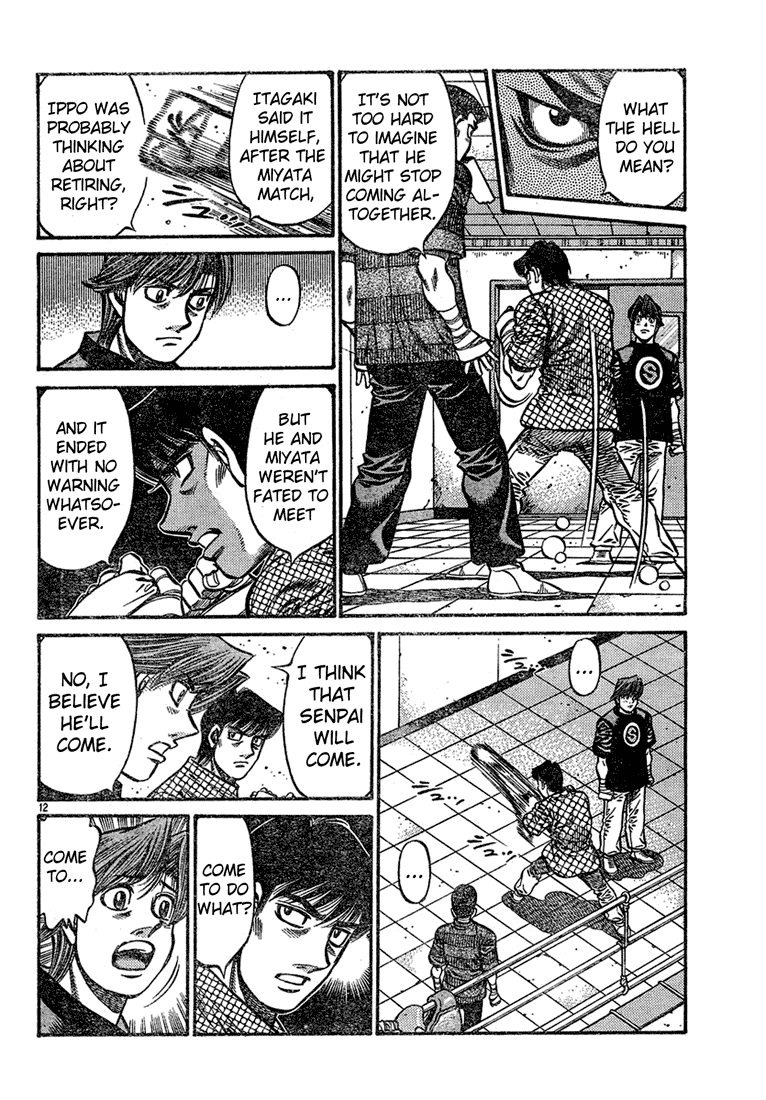 Hajime no Ippo Chapter 724 — page 12
