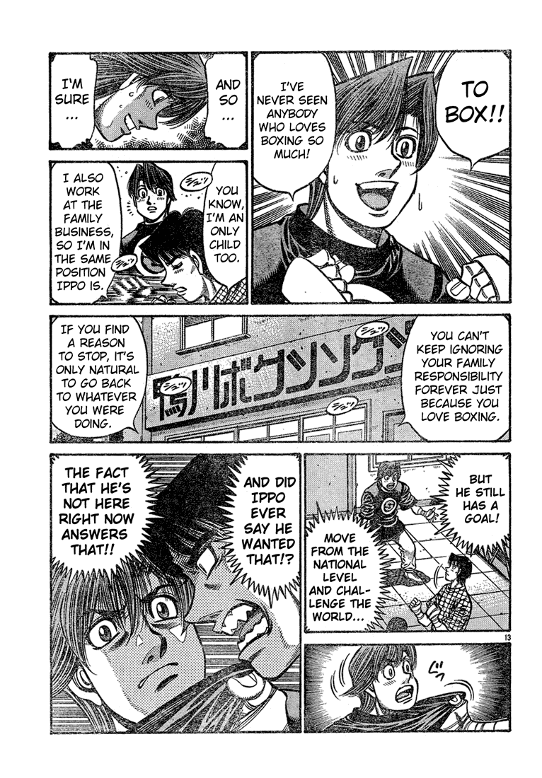 Hajime no Ippo Chapter 724 — page 13