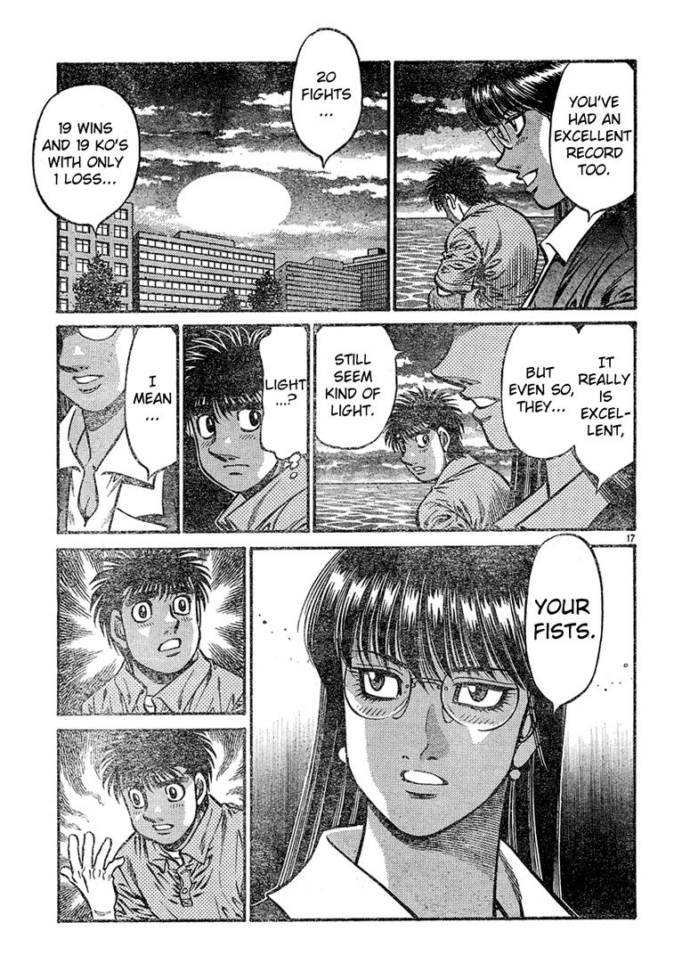 Hajime no Ippo Chapter 724 — page 17