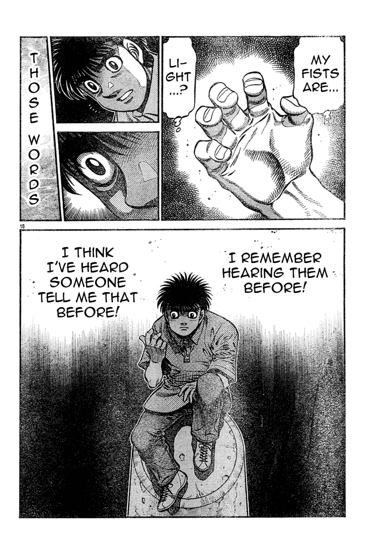 Hajime no Ippo Chapter 724 — page 18