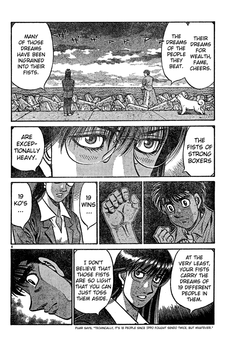 Hajime no Ippo Chapter 725 — page 4