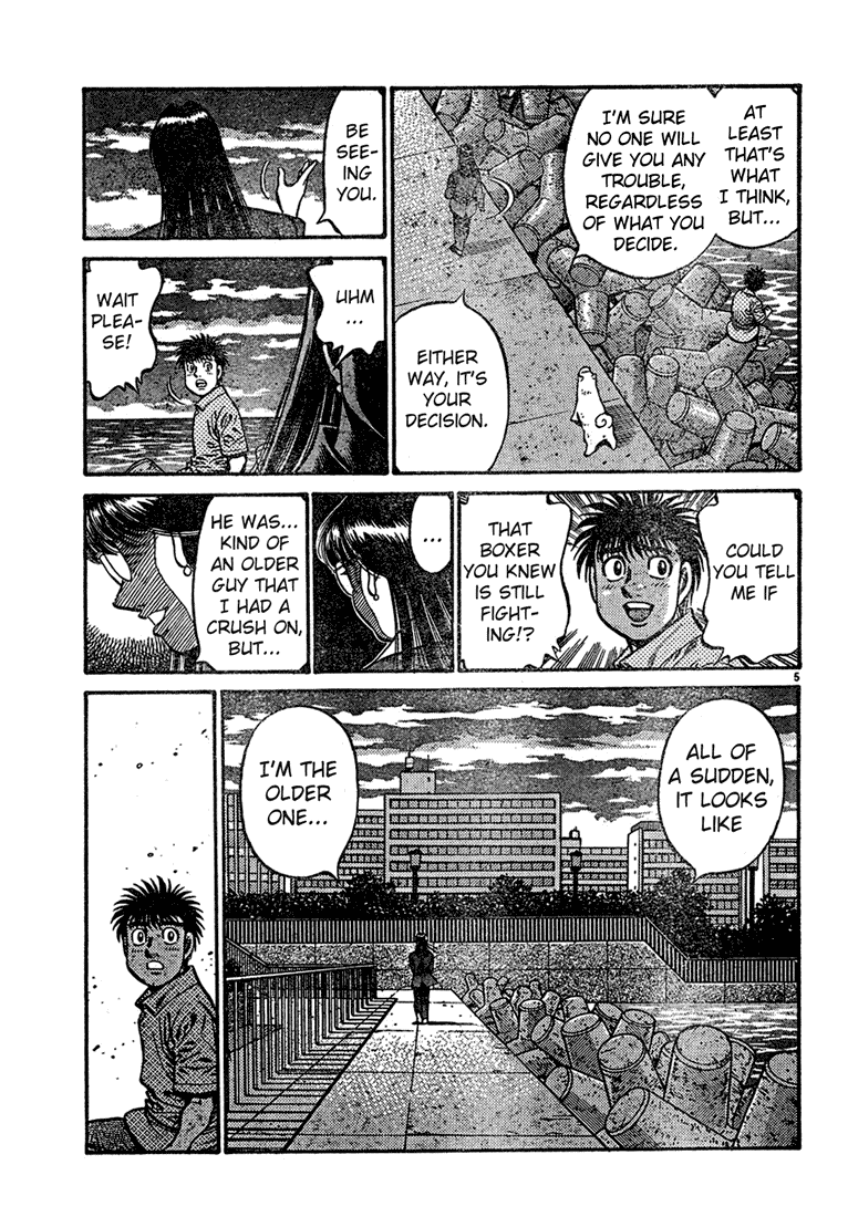 Hajime no Ippo Chapter 725 — page 5