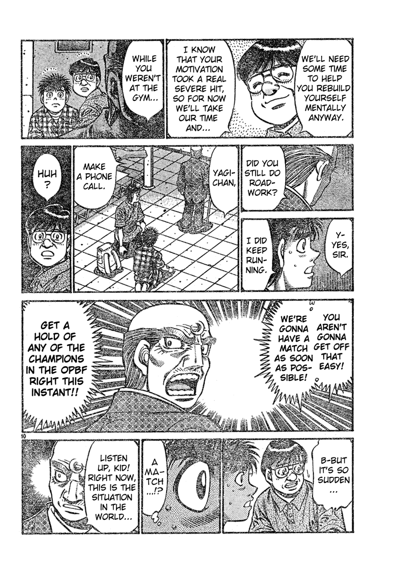 Hajime no Ippo Chapter 726 — page 10