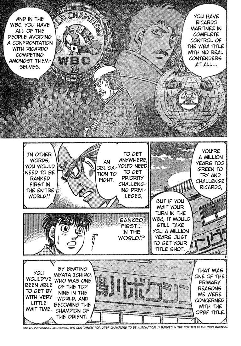 Hajime no Ippo Chapter 726 — page 11