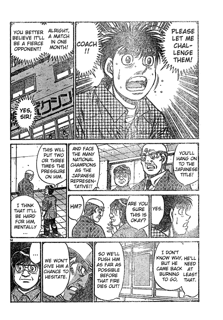 Hajime no Ippo Chapter 726 — page 14