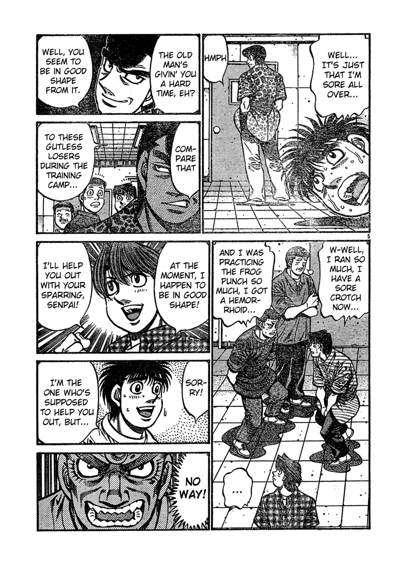 Hajime no Ippo Chapter 727 — page 5