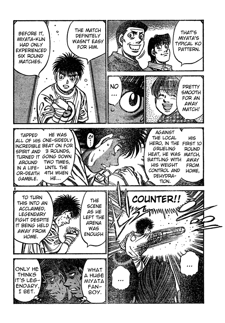 Hajime no Ippo Chapter 727 — page 8