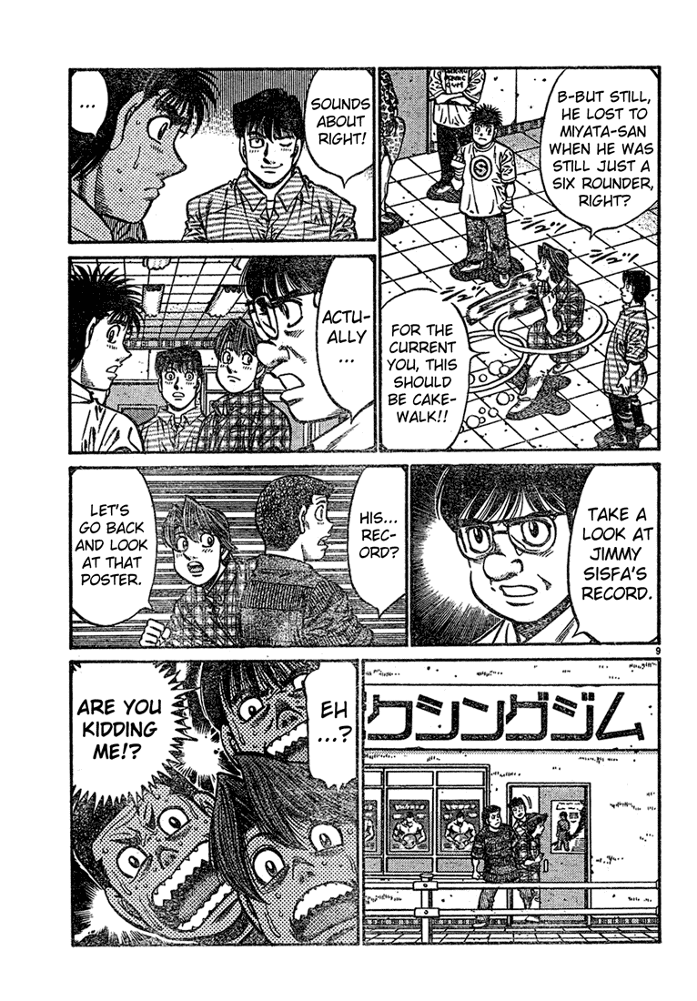 Hajime no Ippo Chapter 727 — page 9
