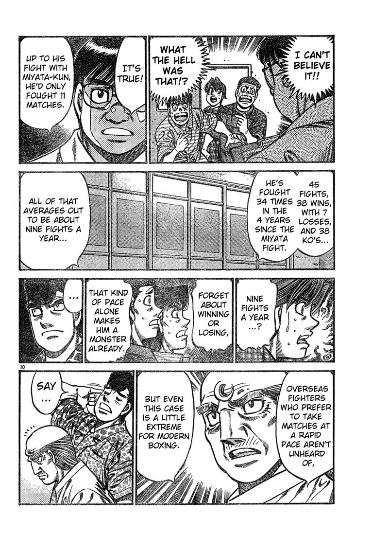 Hajime no Ippo Chapter 727 — page 10