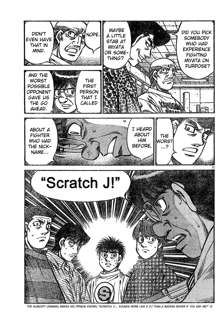 Hajime no Ippo Chapter 727 — page 11