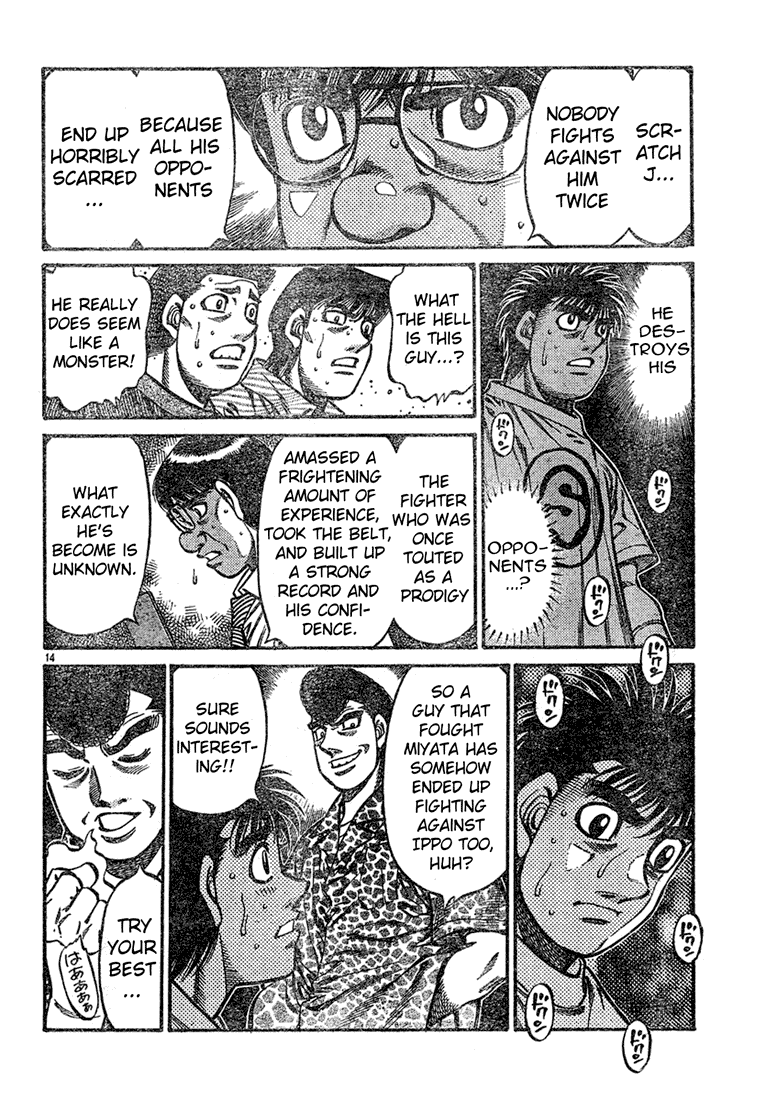 Hajime no Ippo Chapter 727 — page 14