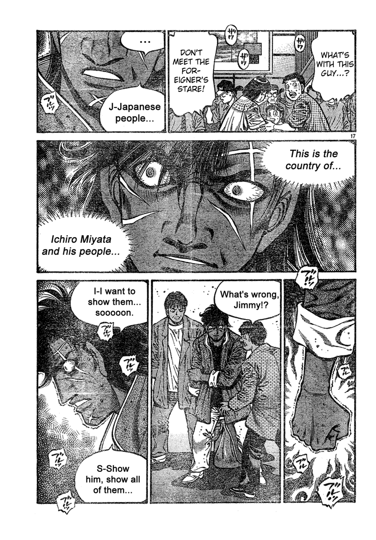Hajime no Ippo Chapter 727 — page 17