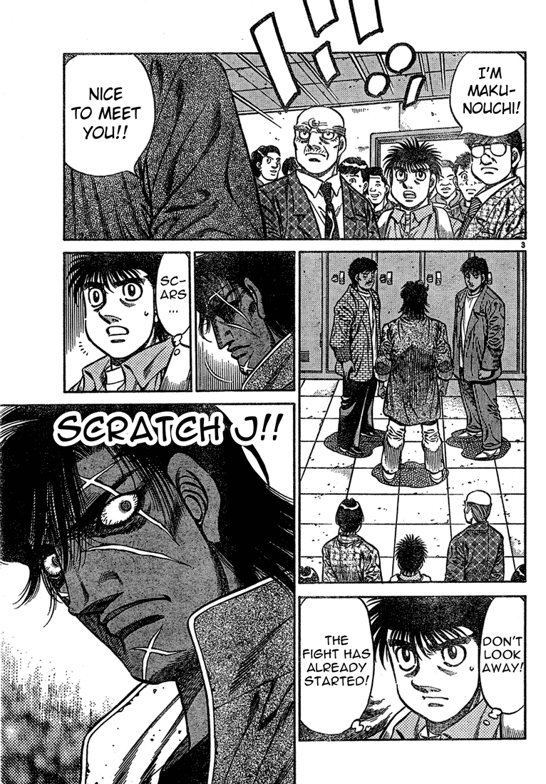 Hajime no Ippo Chapter 728 — page 3
