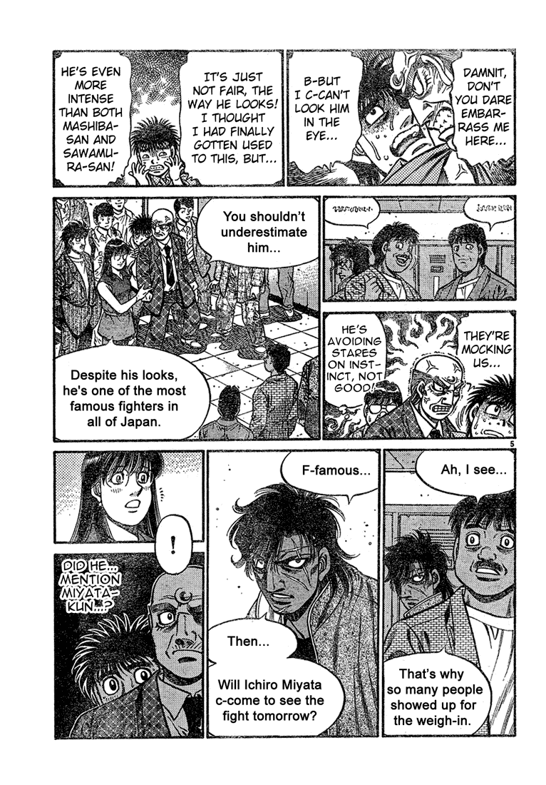 Hajime no Ippo Chapter 728 — page 5