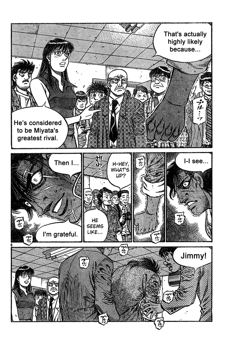 Hajime no Ippo Chapter 728 — page 6