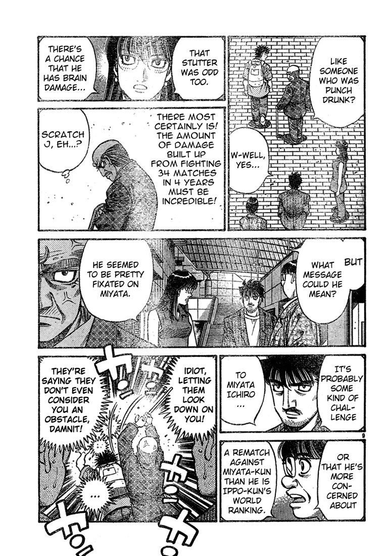 Hajime no Ippo Chapter 728 — page 9