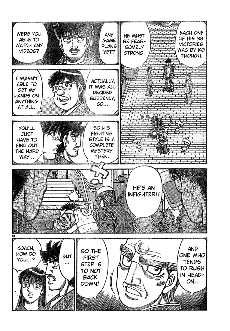 Hajime no Ippo Chapter 728 — page 10