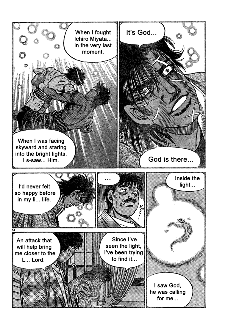 Hajime no Ippo Chapter 728 — page 14