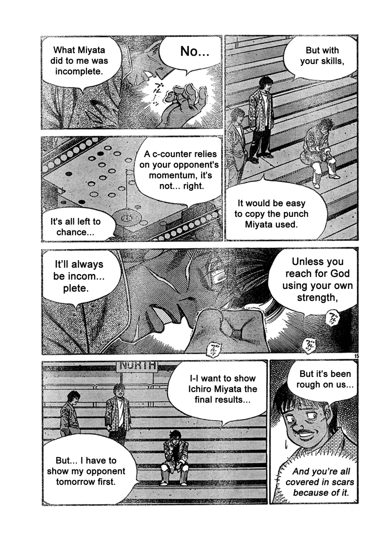 Hajime no Ippo Chapter 728 — page 15