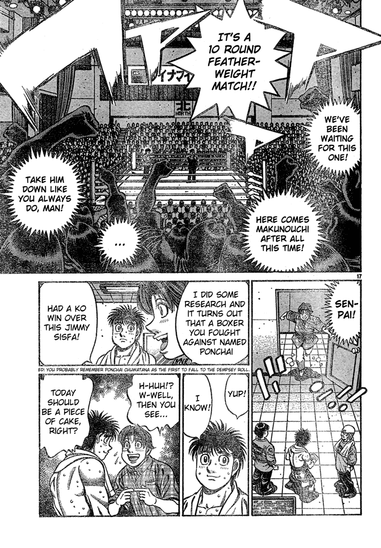 Hajime no Ippo Chapter 728 — page 17