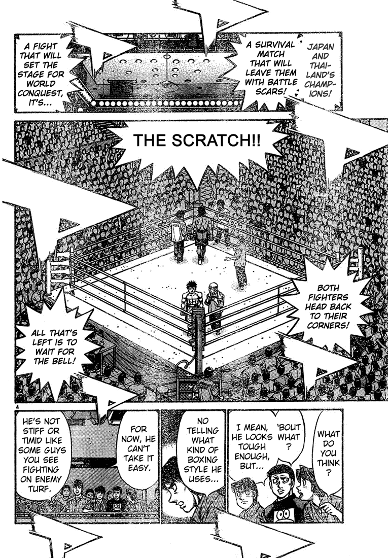 Hajime no Ippo Chapter 729 — page 4