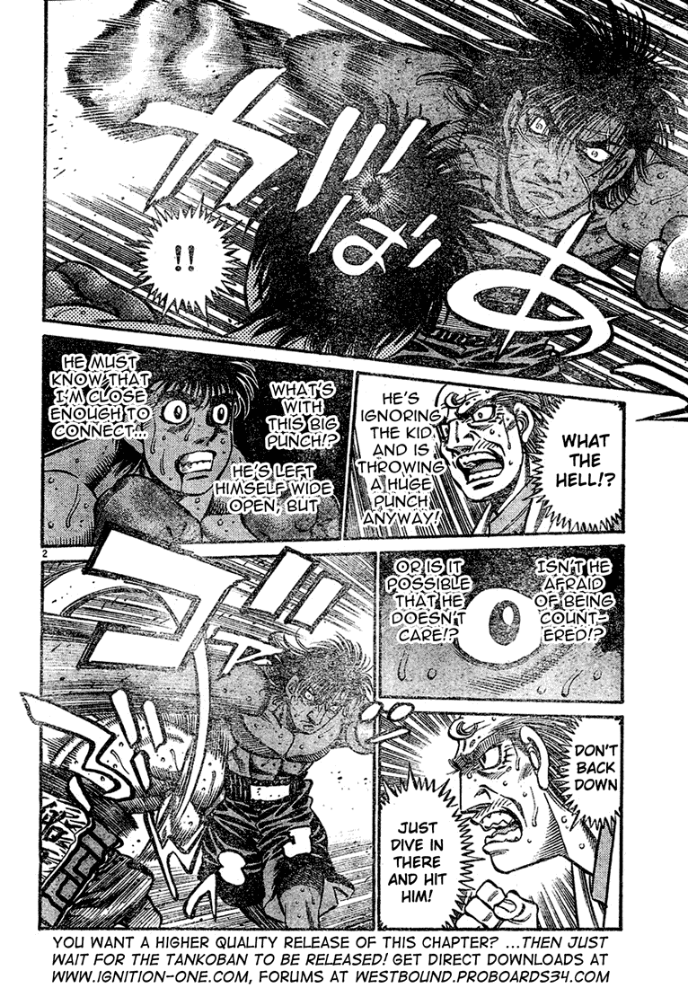Hajime no Ippo Chapter 731 — page 2