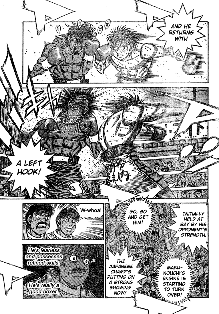 Hajime no Ippo Chapter 731 — page 5