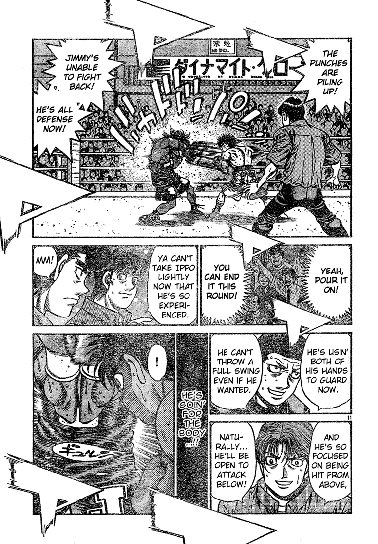 Hajime no Ippo Chapter 731 — page 11
