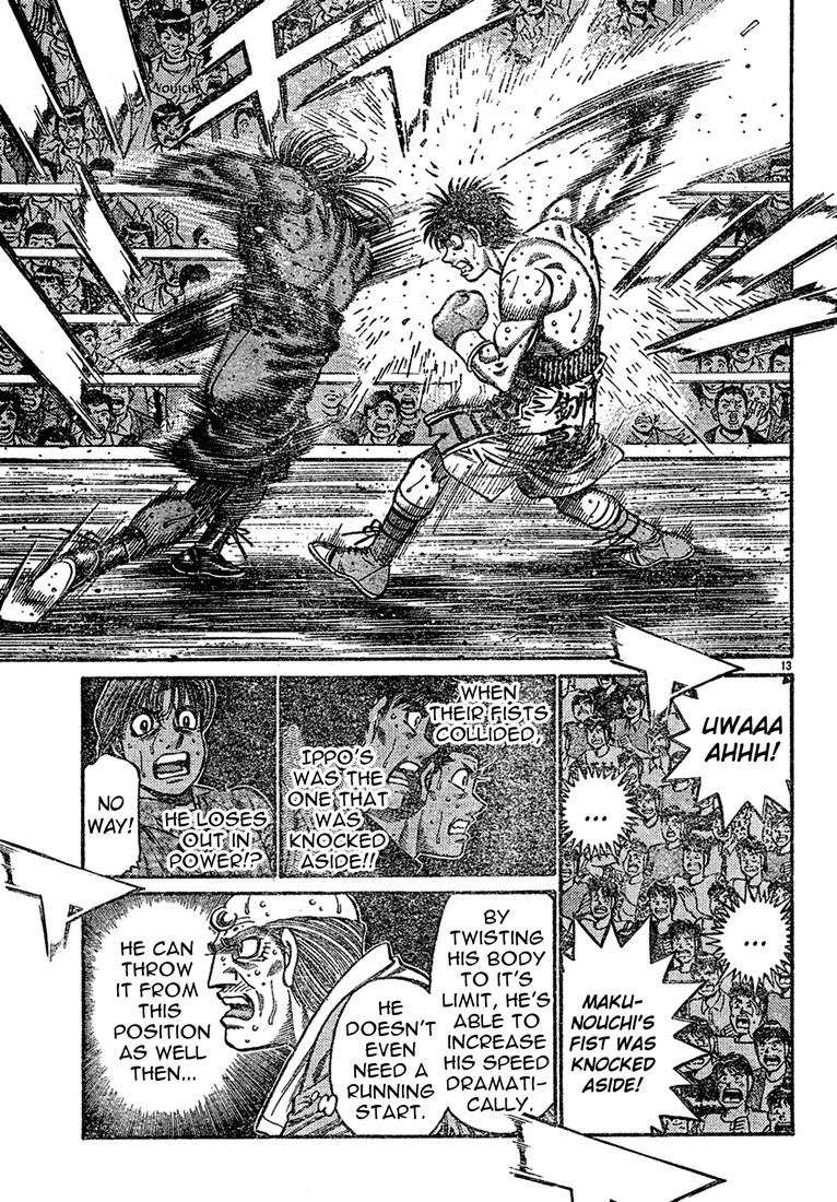 Hajime no Ippo Chapter 731 — page 13