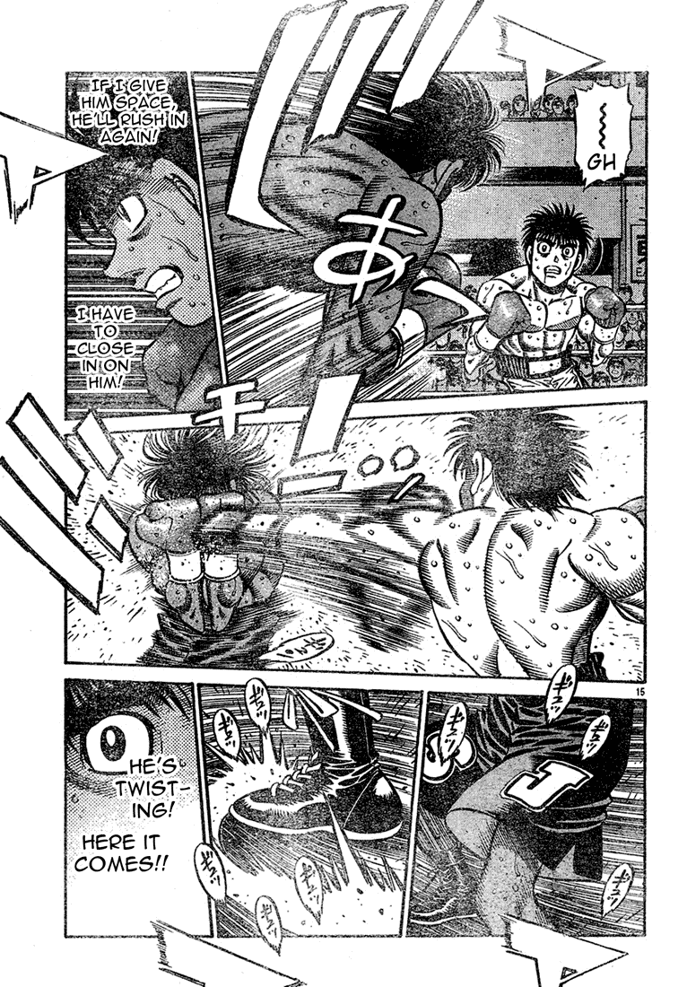 Hajime no Ippo Chapter 731 — page 15